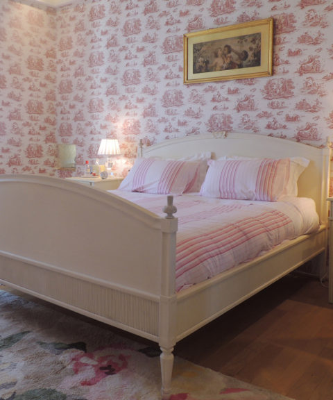 Location - Chambre rose du château d'Allogny